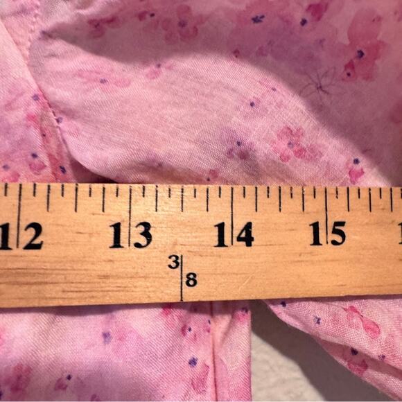 Bardot Revolve Pink Floral Kiah Corset Mini Dress Womens M Coquette Romantic - Picture 15 of 16